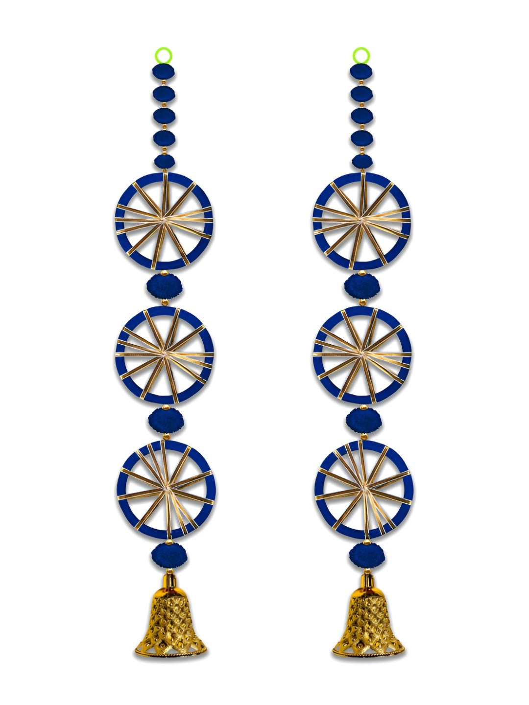 

iHandikart Blue 5 Pieces Decorative Hangings Wall Decor