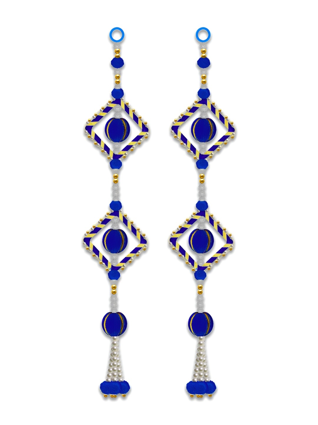 

iHandikart Blue 2 Pieces Hanging Festive Decor