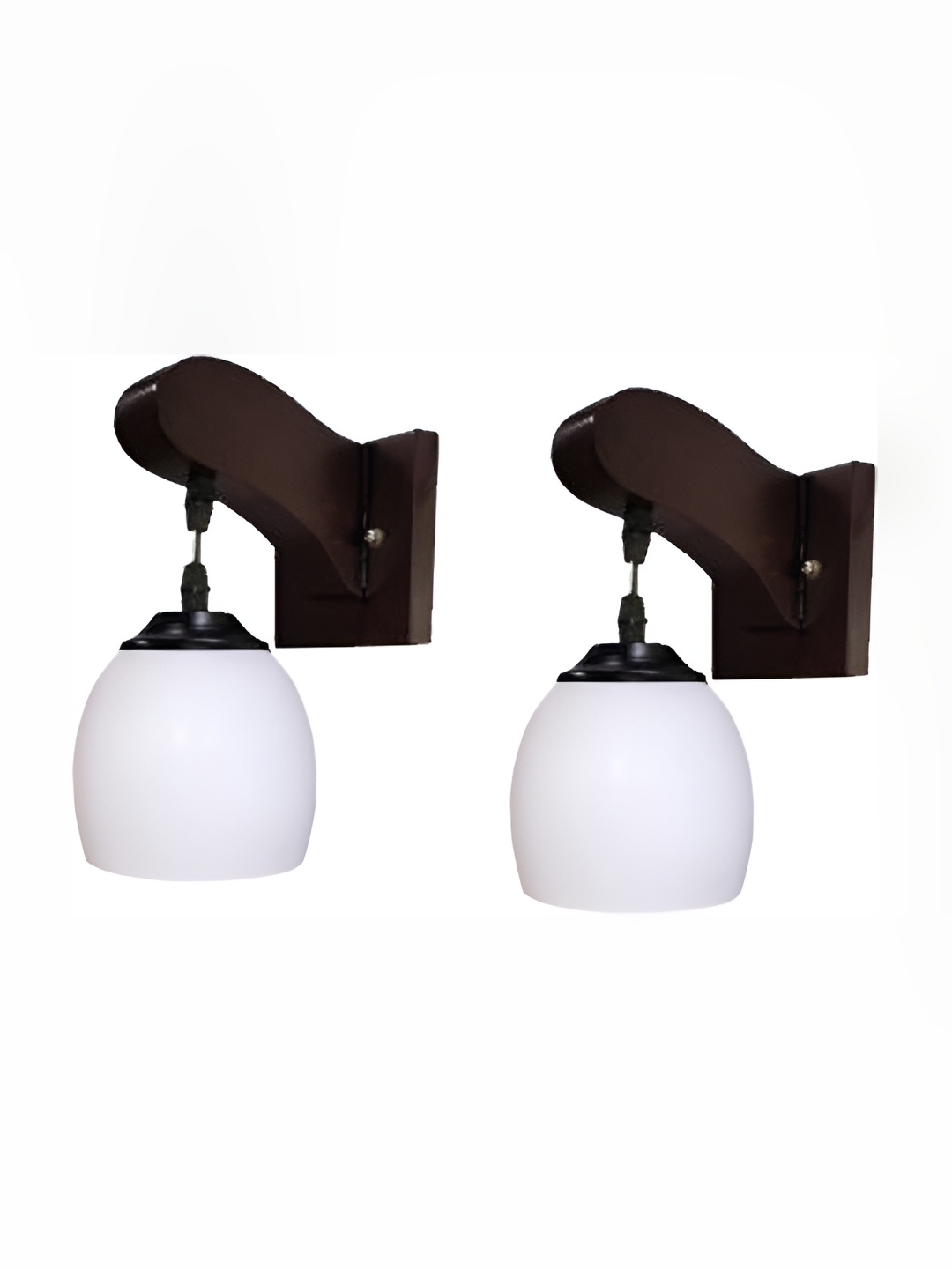 

Afast White Abstract Shaped Glass Wall Lamp