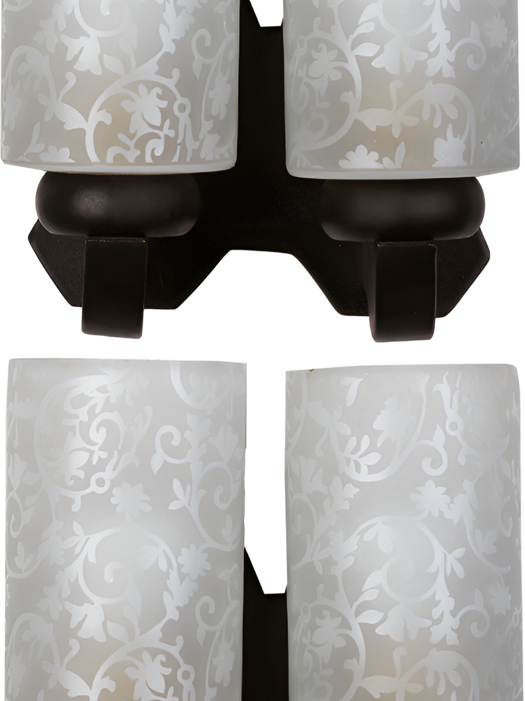 

Afast White 2 Pieces Cylindrical Shaped Glass Wall Lamp