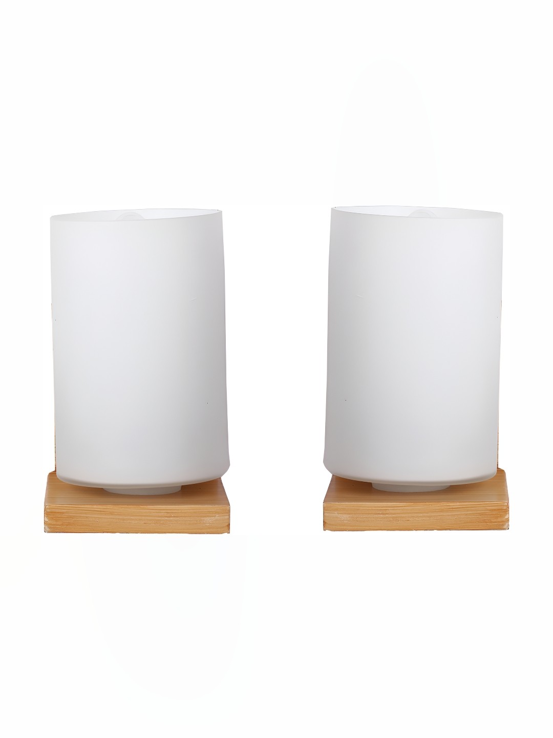 

Afast White 2 Pieces Glass Wall Lamps