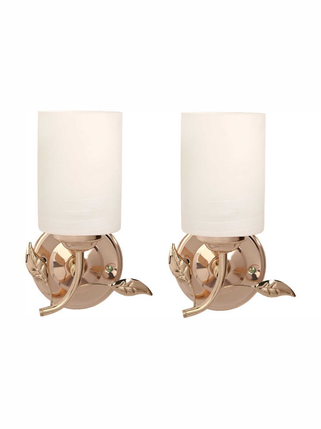 

Afast White 2 Pieces Glass Wall Lamps