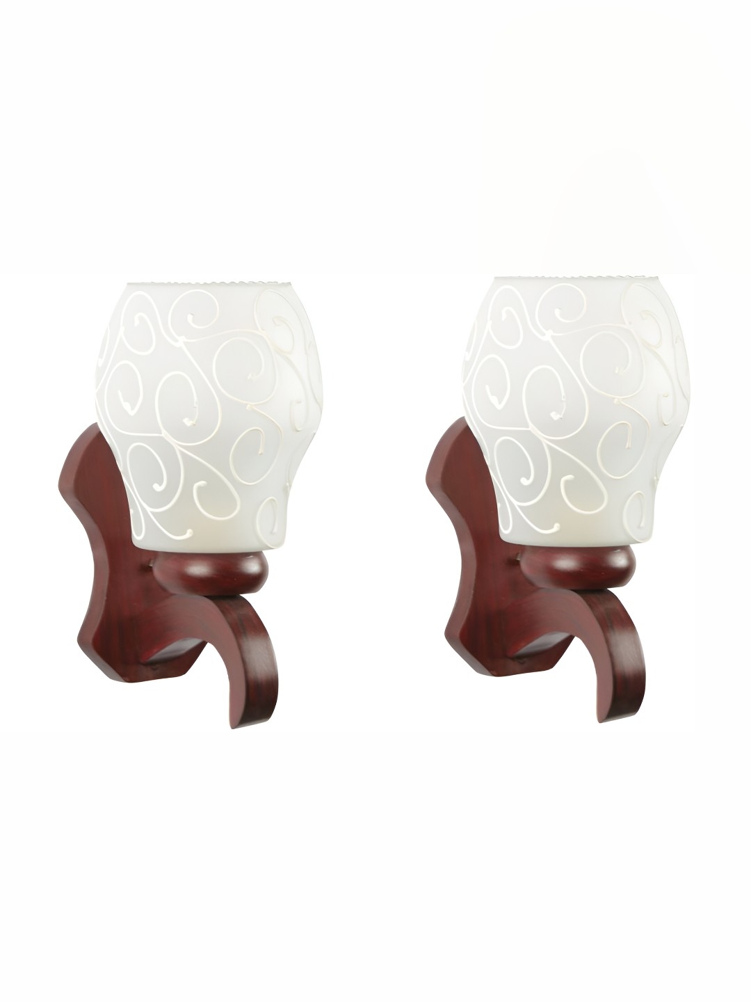 

Afast White 2 Piece Glass Wall Lamp