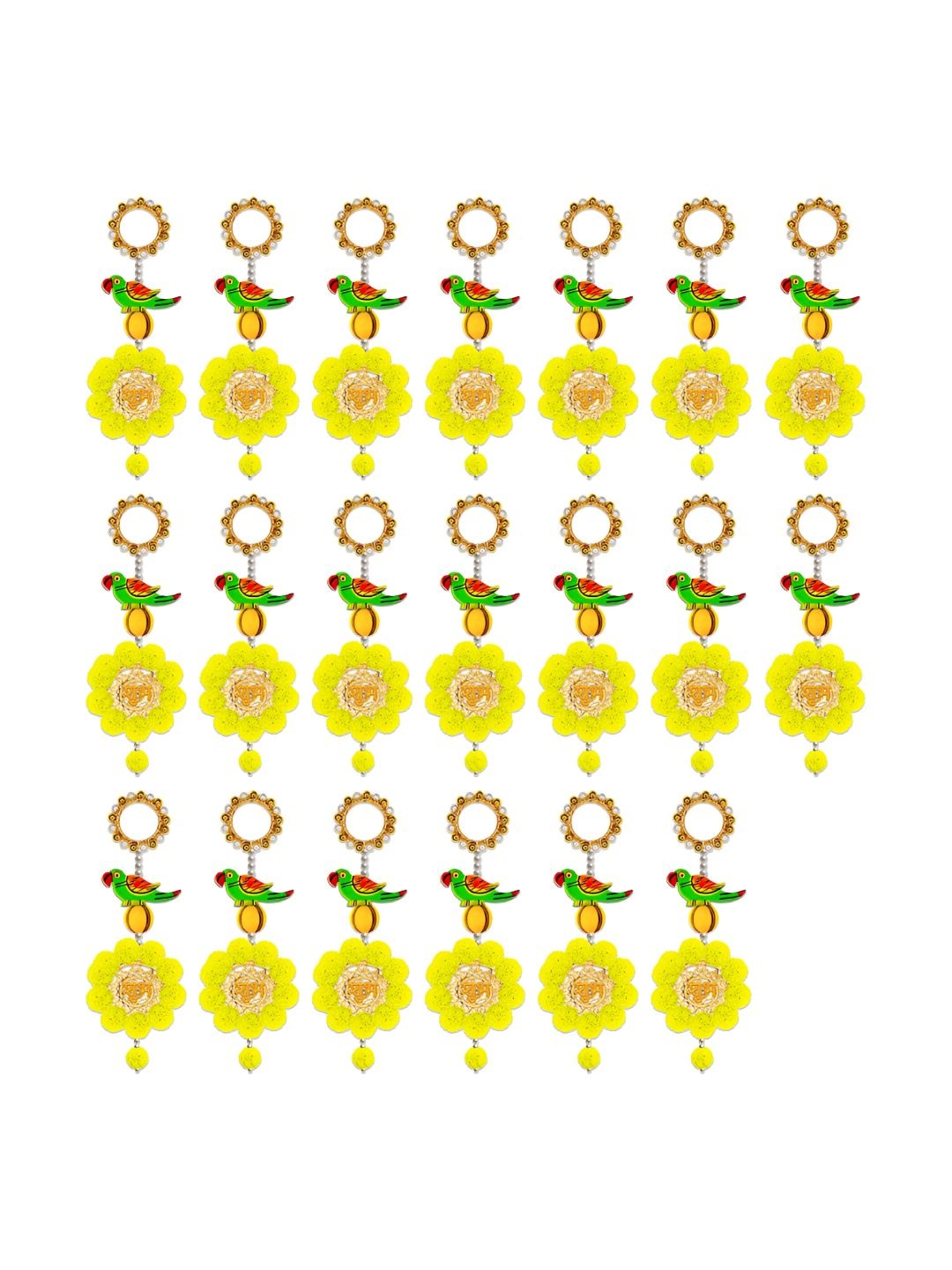 

iHandikart Yellow 20 Pieces Hanging Festive Decor