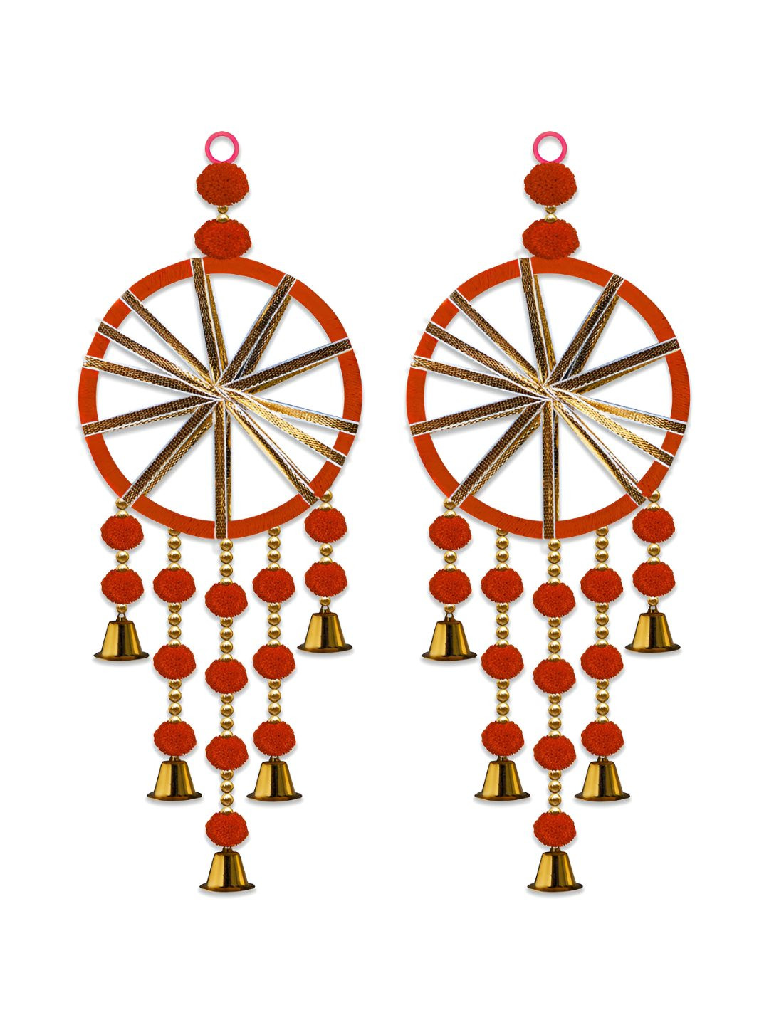 

iHandikart Red 2 Pieces Wall Hanging