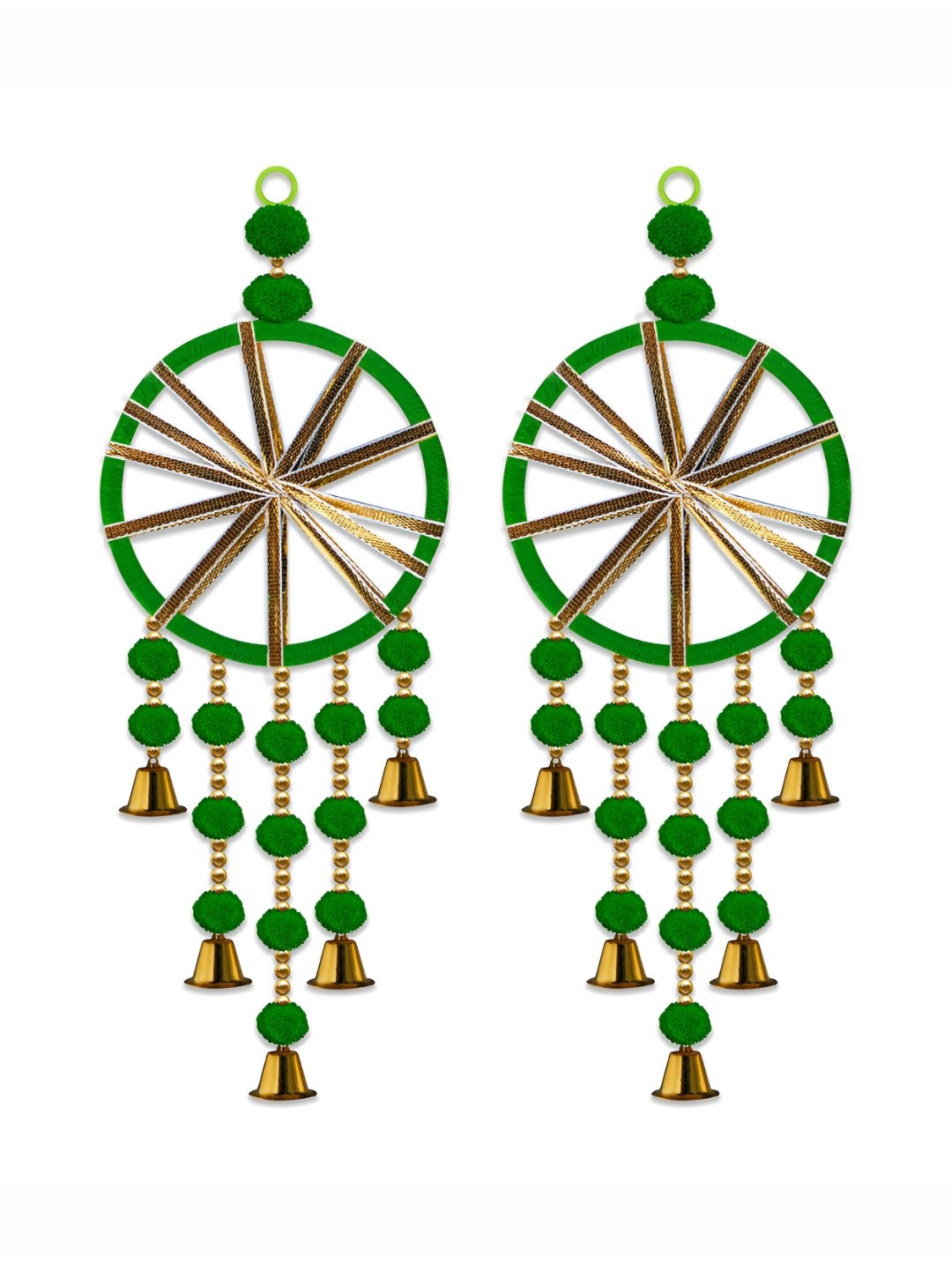 

iHandikart Green 2 Pieces Wall Hanging