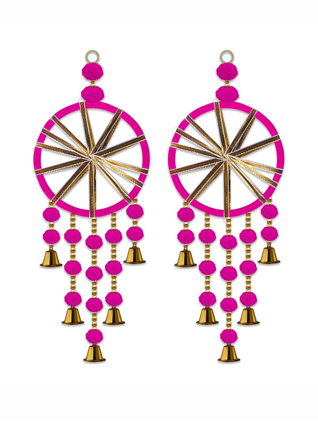 

iHandikart Pink 2 Pieces Wall Hanging