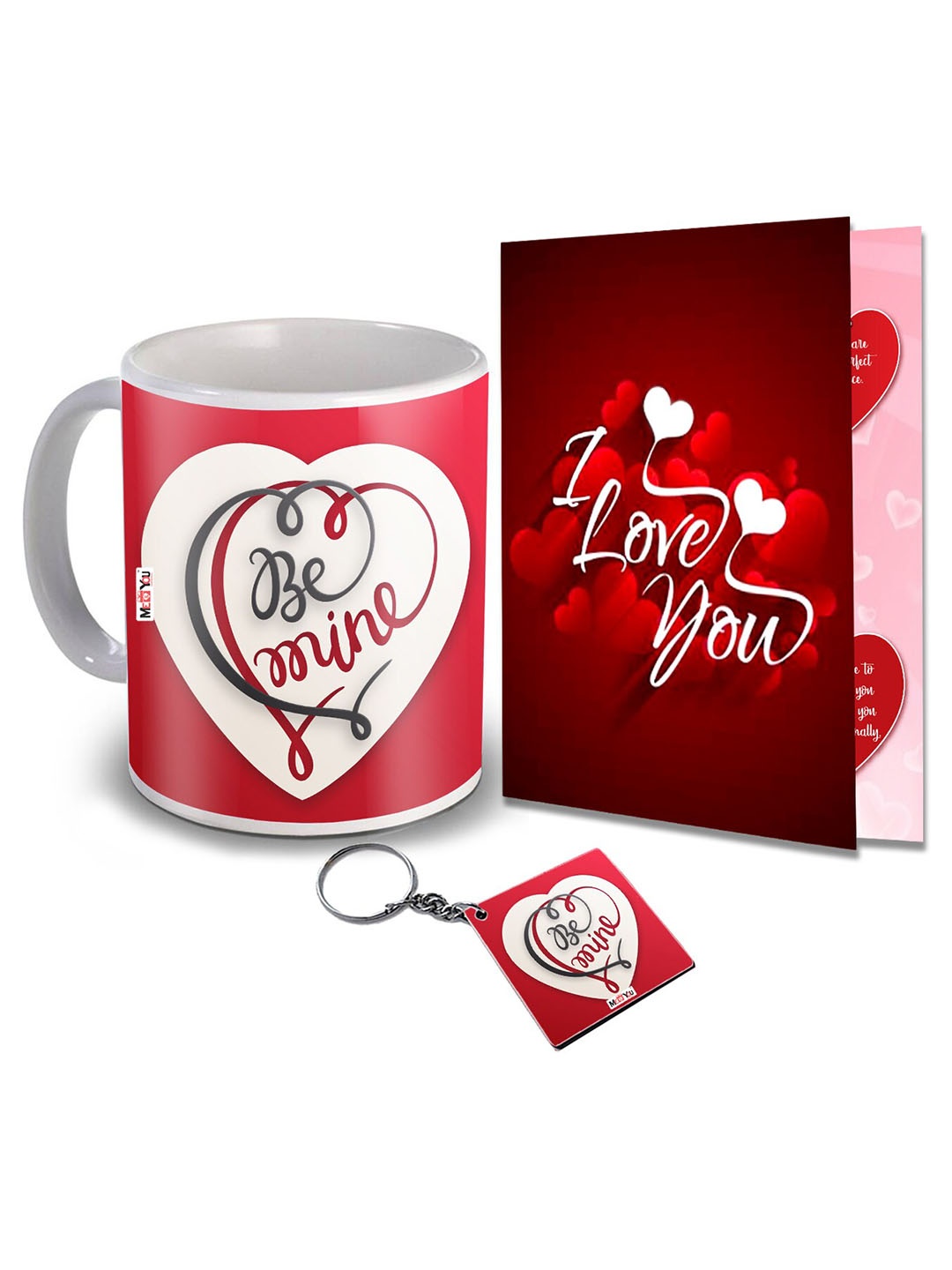 

ME & YOU Red 3 Pieces Valentine Gift Set