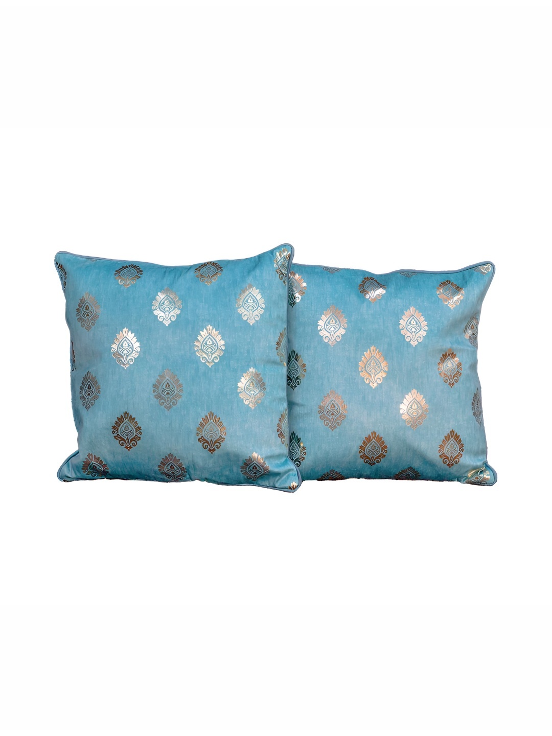 

CASA-NEST Blue Velvet Square Cushion Cover