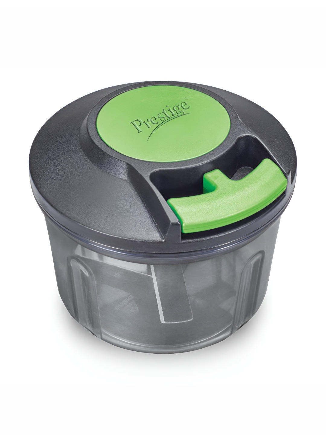 

Prestige Black & Tranparent Veggie Cutter with 3 Stainless Steel Blades