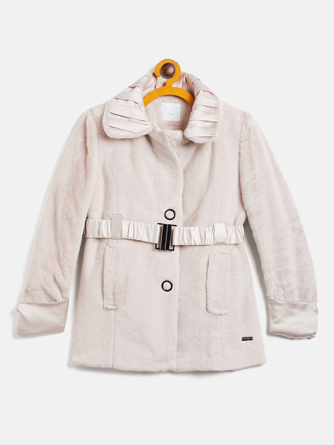 

Ben & Joe Girls Single Breasted Princess Coat, White
