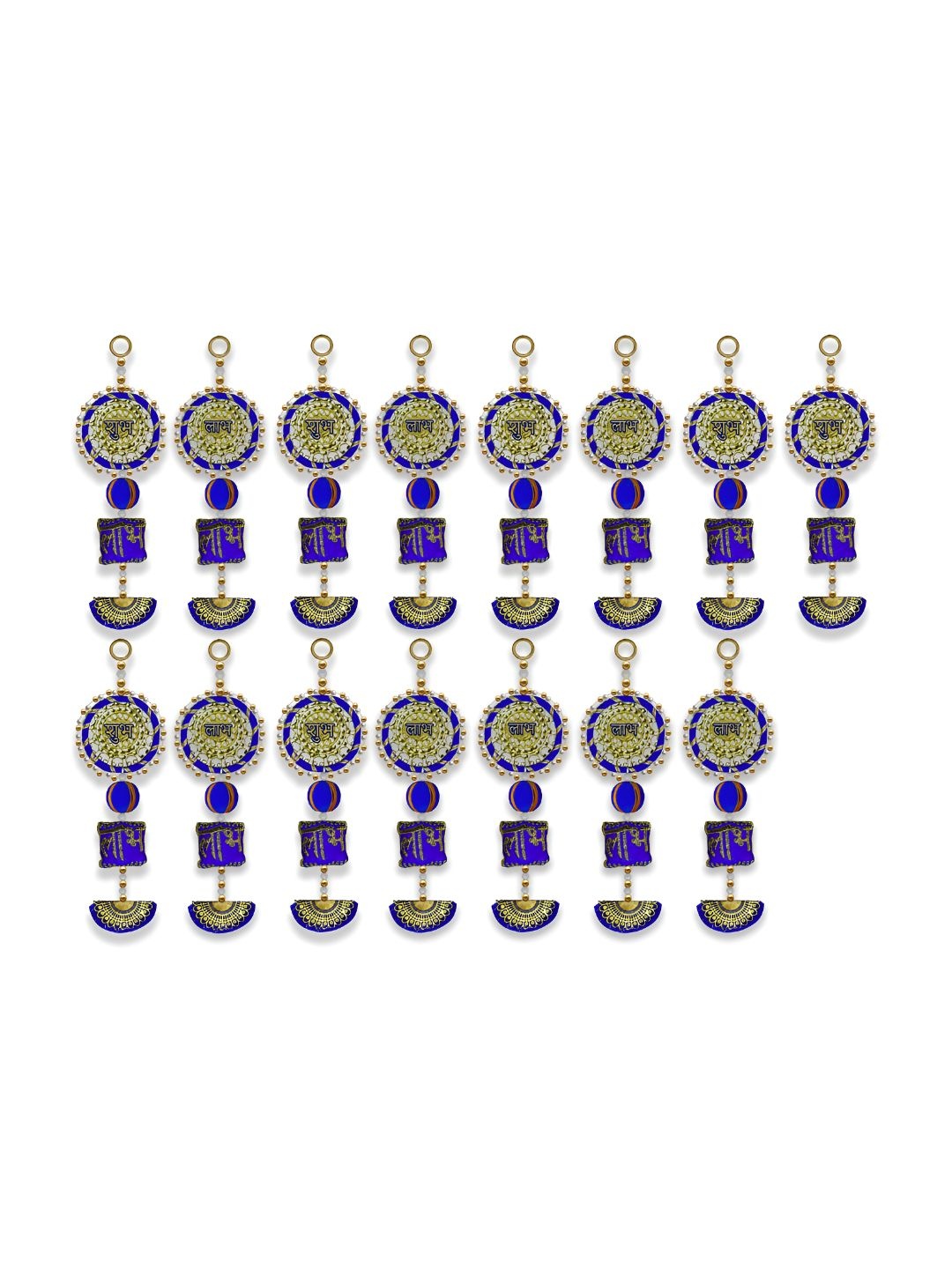 

iHandikart Blue 15 Pieces Wall Hanging