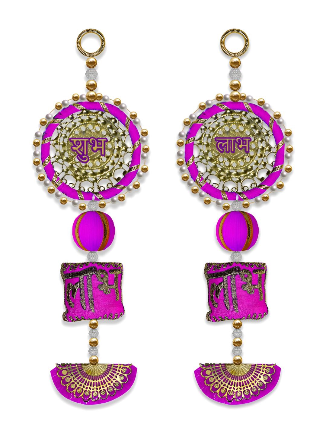 

iHandikart Pink 2 Pieces Wall Hanging