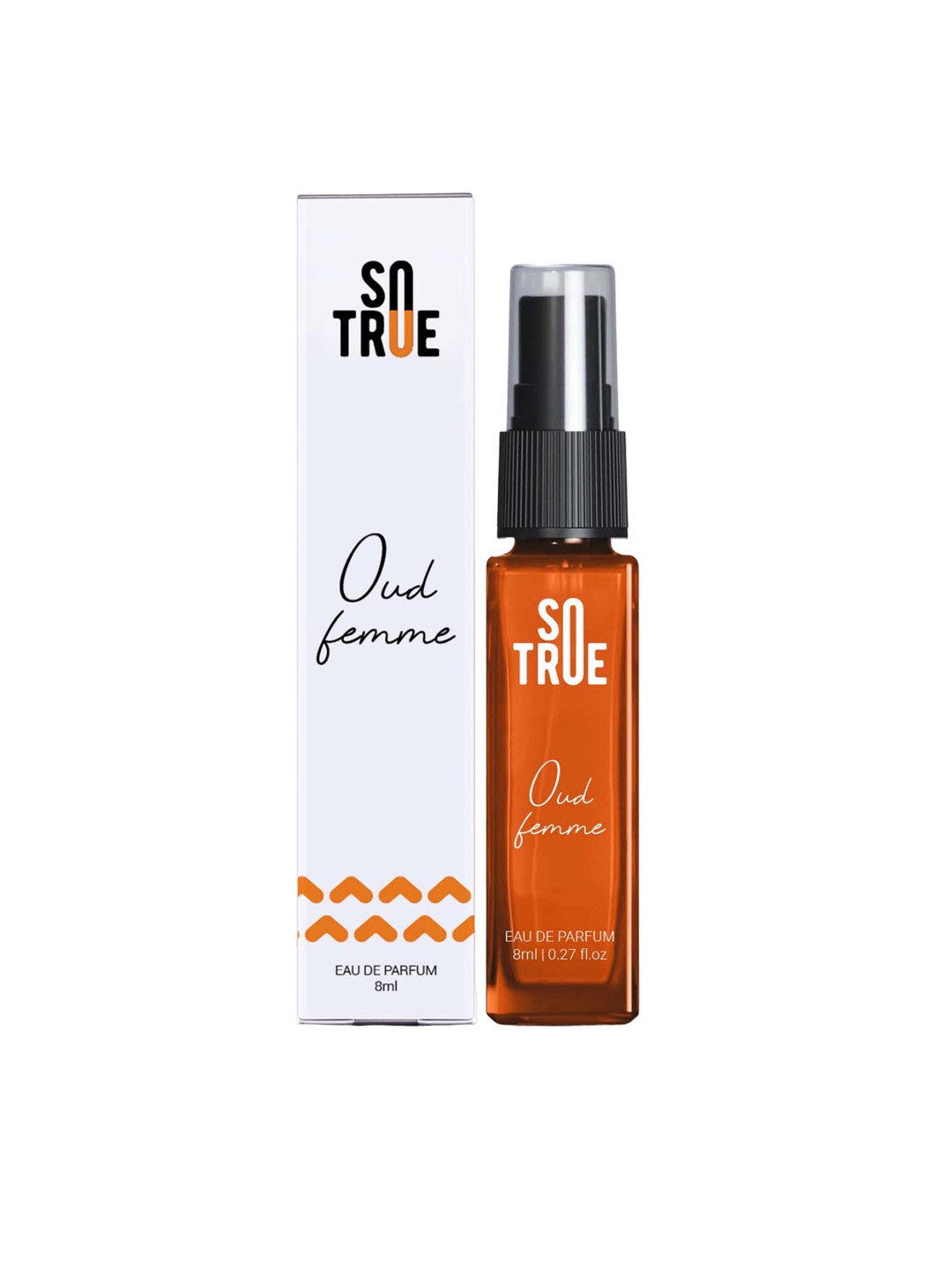 

SOTRUE Women Oud Femme Long Lasting Eau De Parfum - 8ml, Orange