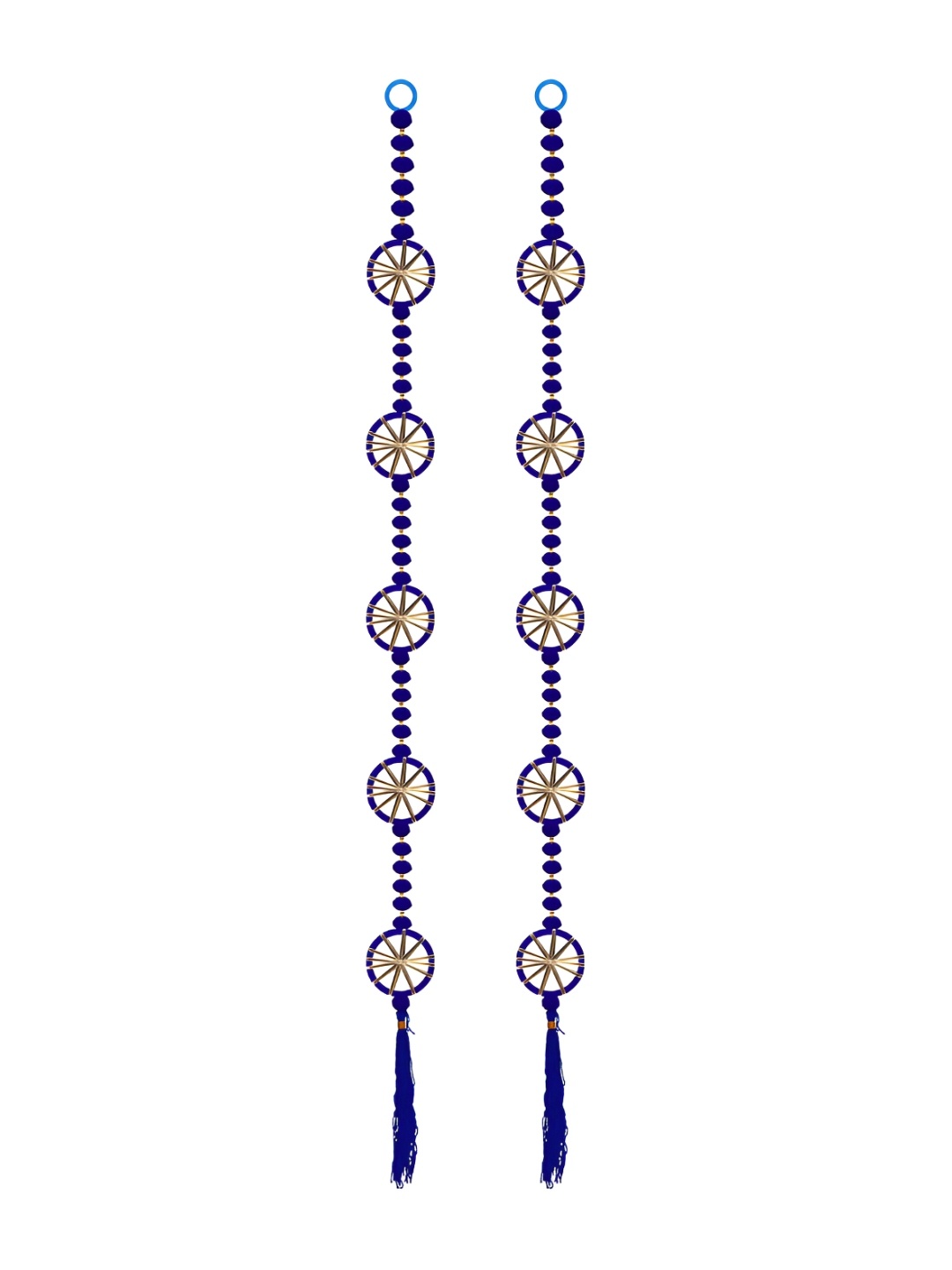 

iHandikart Blue 2 Pieces Wall Hanging