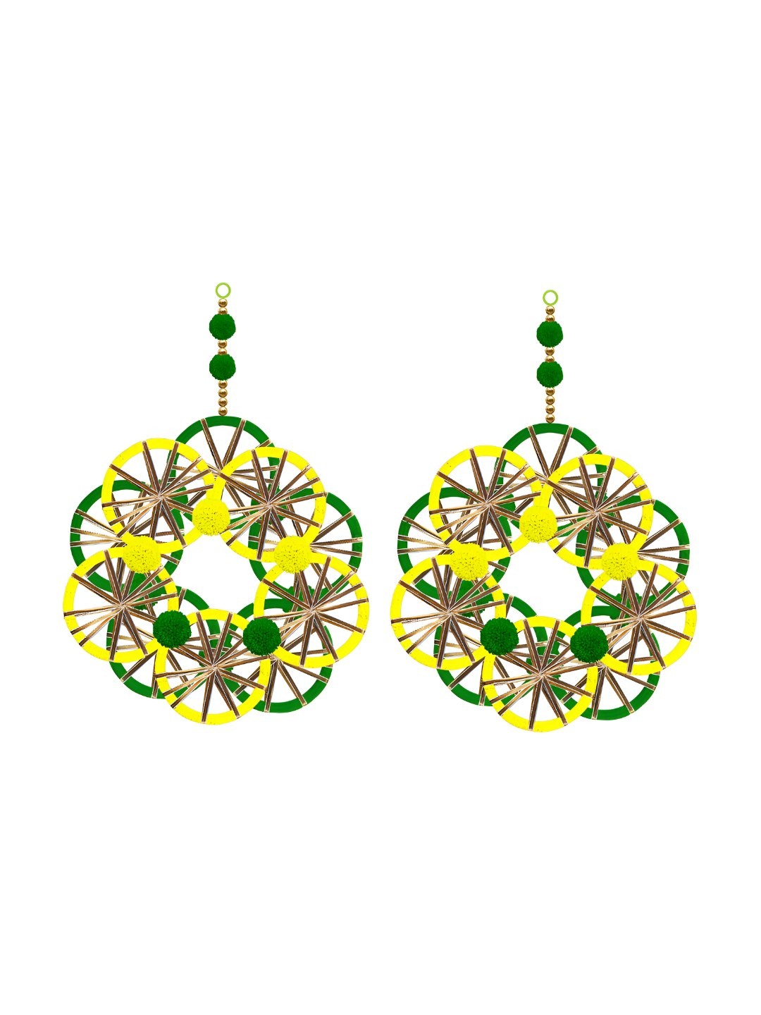 

iHandikart Green 2 Pieces Wall Hanging