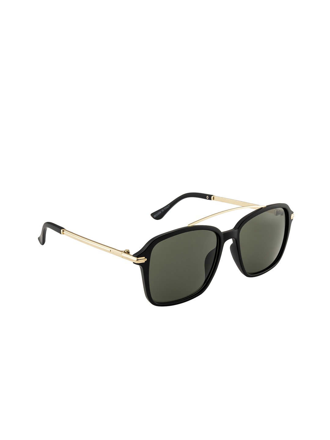 

WROGN Unisex Square Sunglasses with UV Protected Lens WR-SH3393-C4, Green