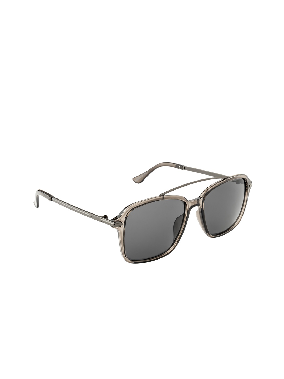 

WROGN Unisex Square Sunglasses with UV Protected Lens WR-SH3393-C3, Grey