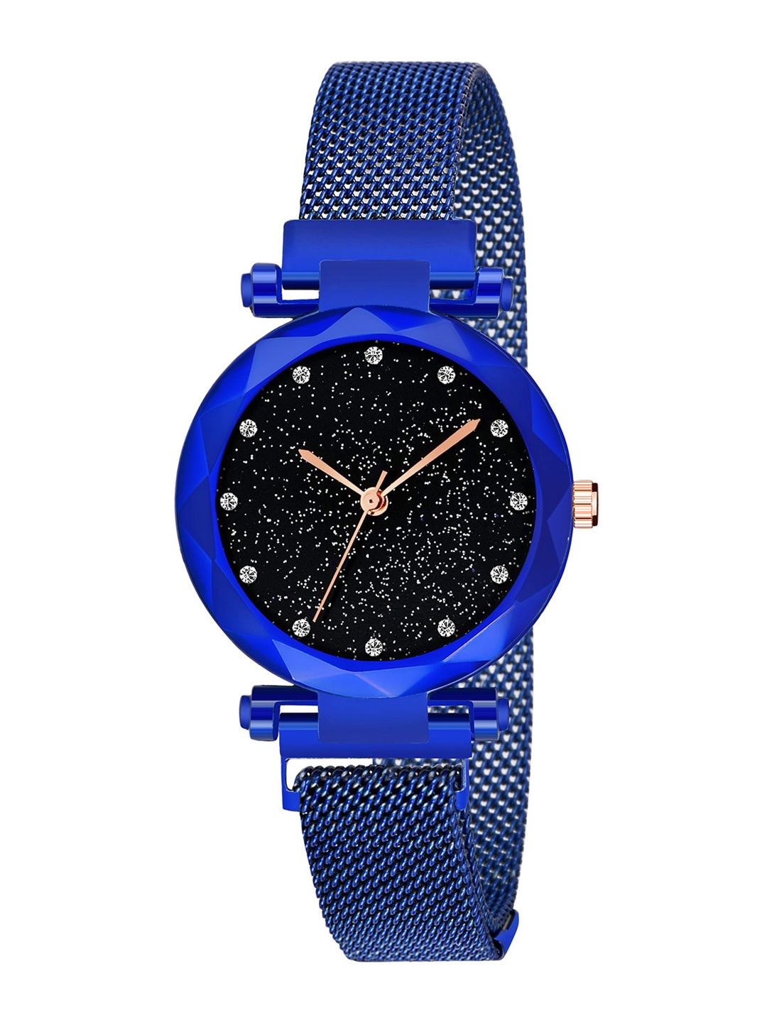 

FIMBUL Women Wrap Around Straps Analogue Automatic Watch CHN-Watch-BLU-B, Blue