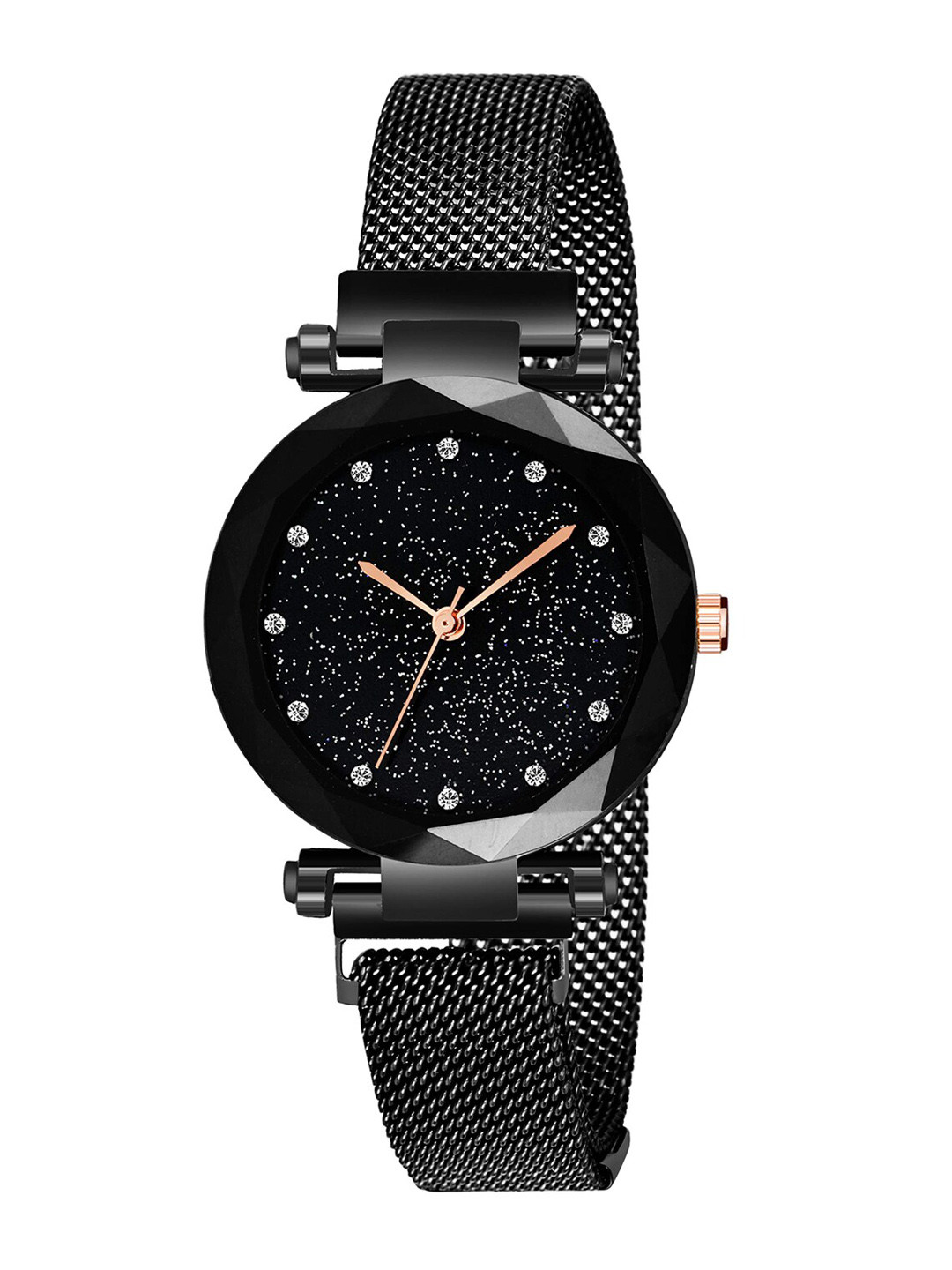 

Krelin Women Wrap Around Straps Analogue Automatic Watch CHN-Watch-BLK-B, Black