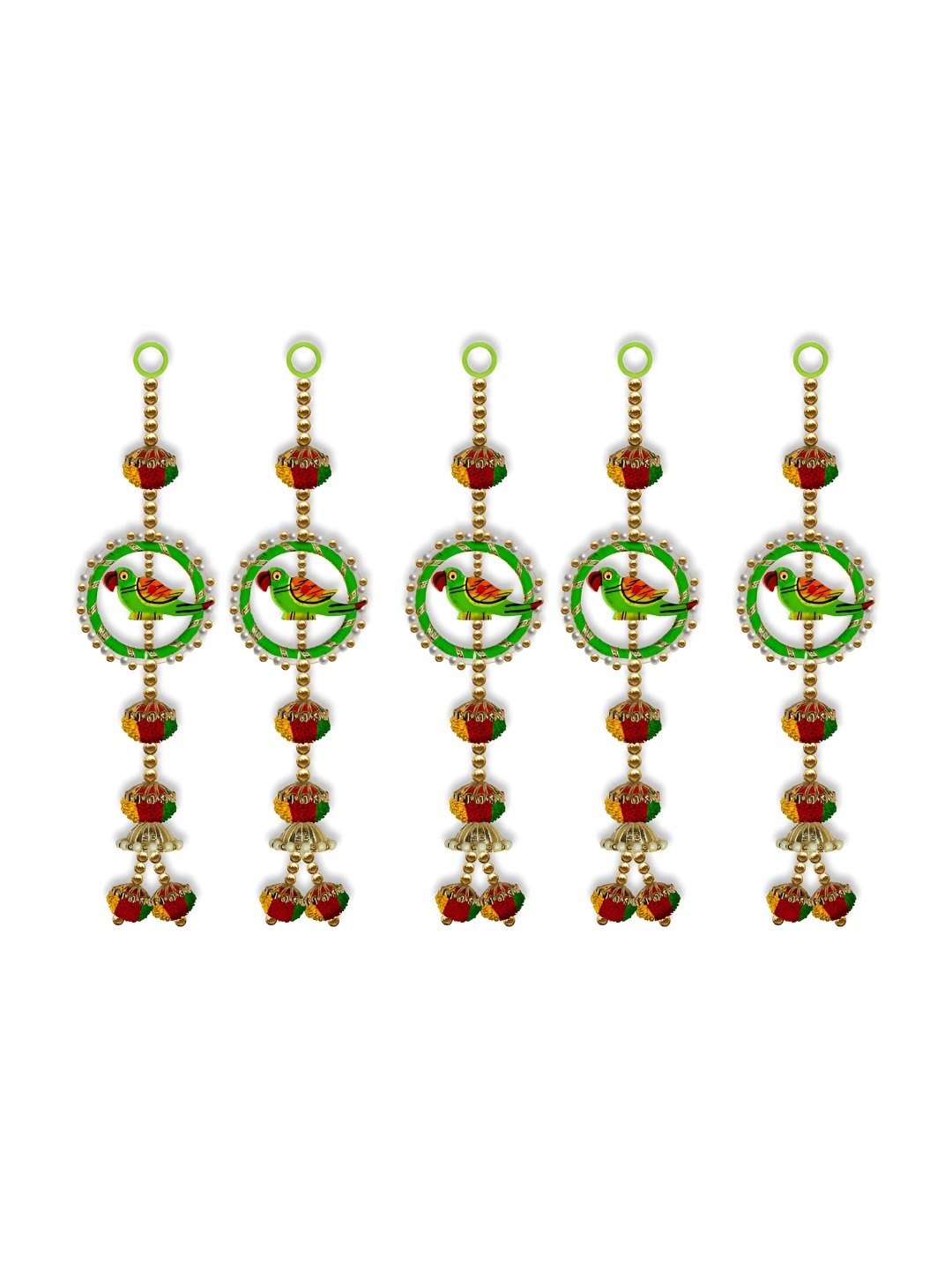 

iHandikart Green 5 Pieces Hanging String Garlands