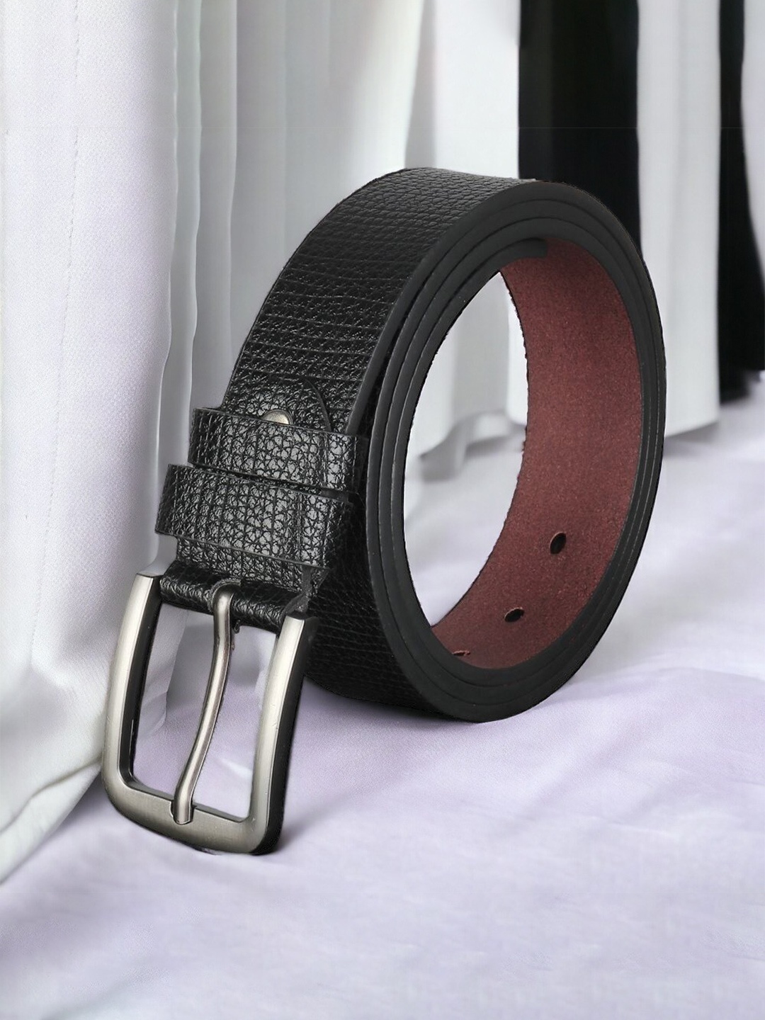 

Kastner Men Textured Formal Belt, Black