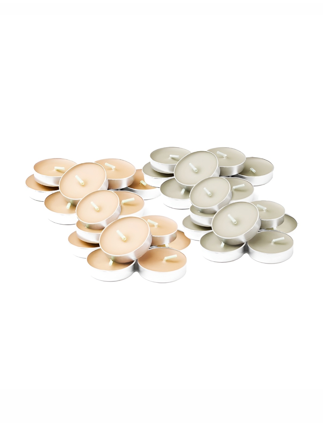 

Imvelo Green your hygiene Brown & White 34 Pieces Tea Light Candles
