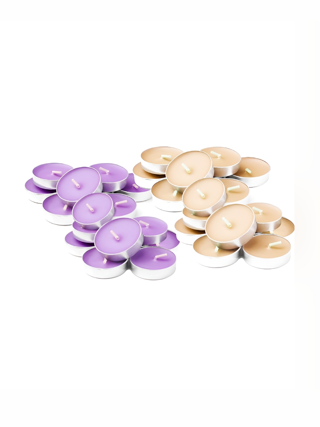 

Imvelo Green your hygiene Lavender & Brown 32 Pieces Tea Light Candles