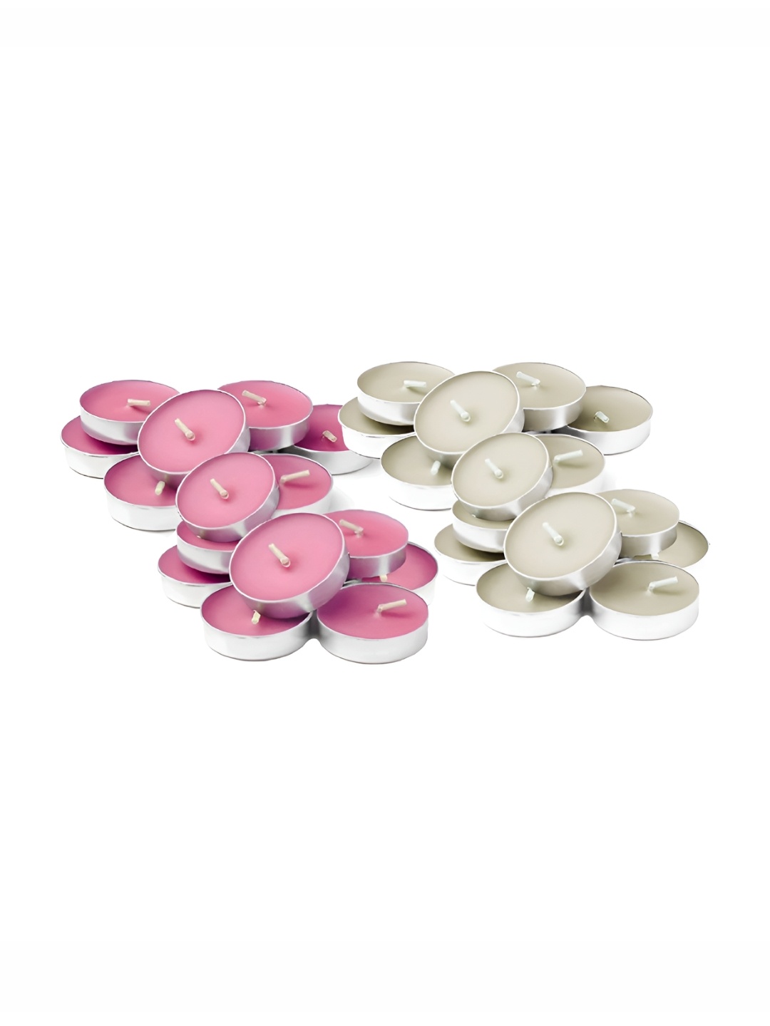 

Imvelo Green your hygiene Pink & White 34 Pieces Tea Light Candles