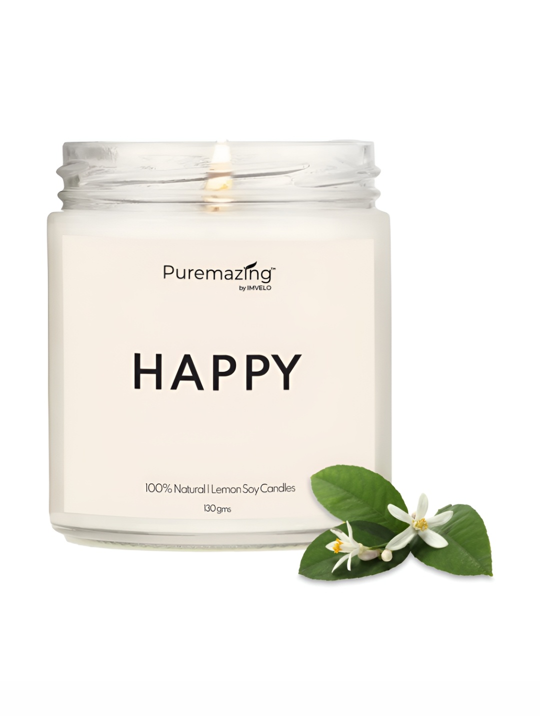 

Imvelo Green your hygiene White Jar Candle