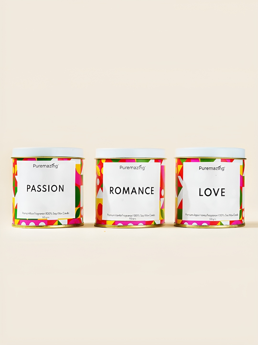 

Imvelo Green your hygiene White 3 Pieces Jar Candles