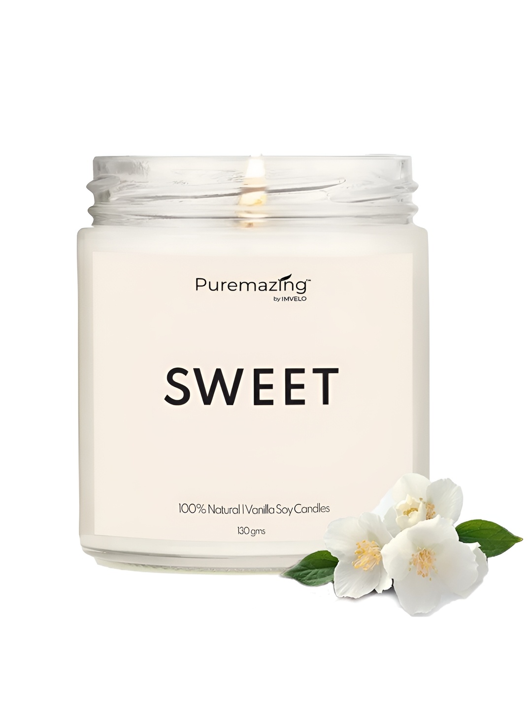 

Imvelo Green your hygiene White Jar Candle