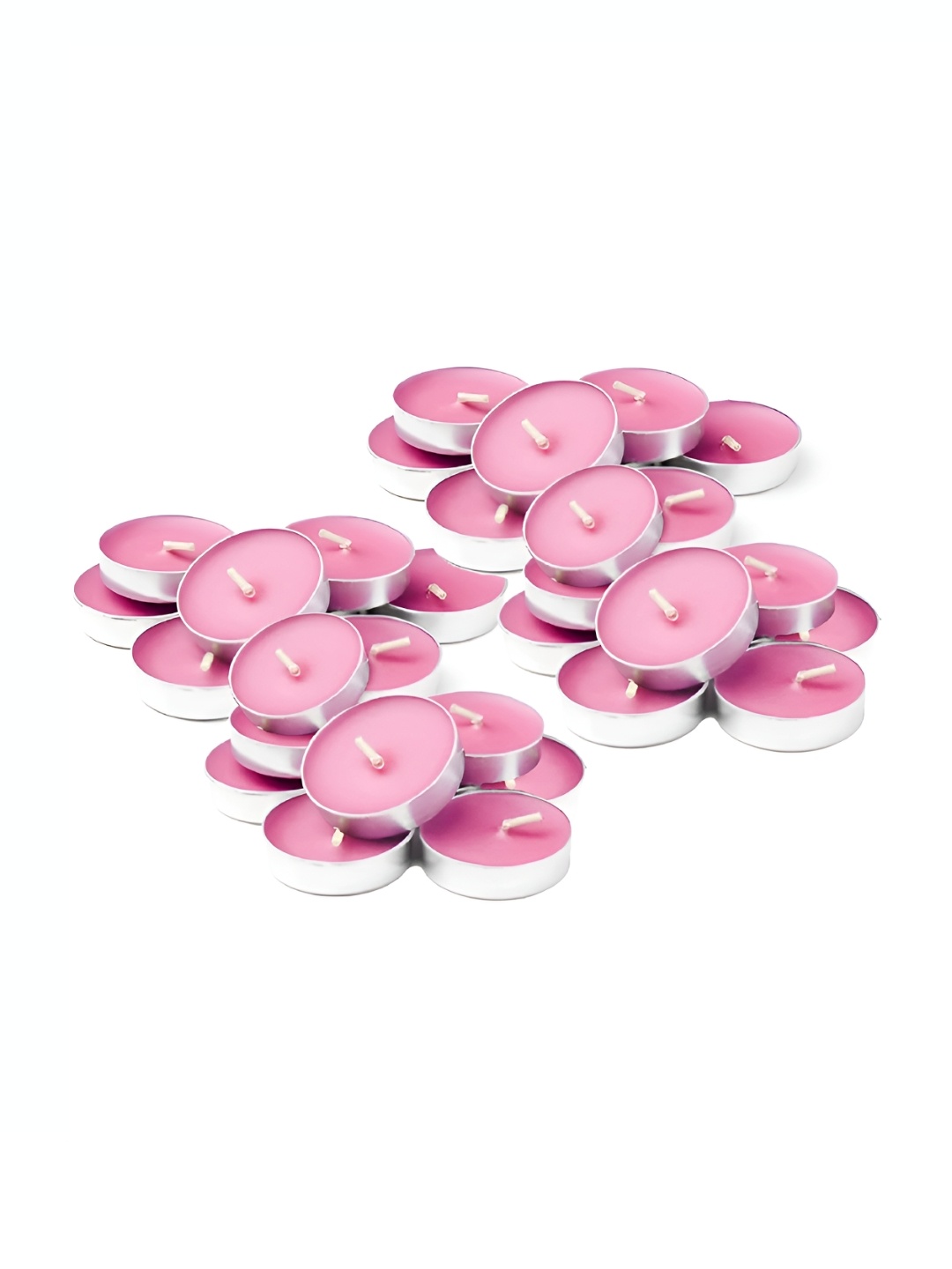 

Imvelo Green your hygiene White & Pink 34 Pieces Tea Light Candles