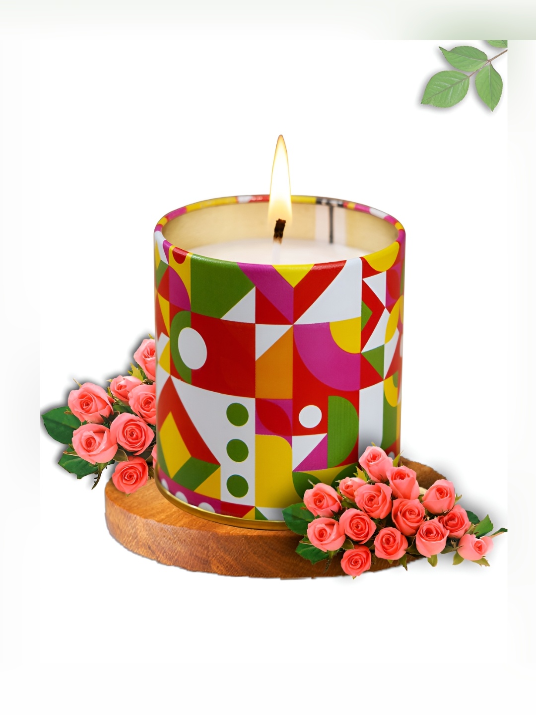 

Imvelo Green your hygiene White & Red Christmas Jar Candle