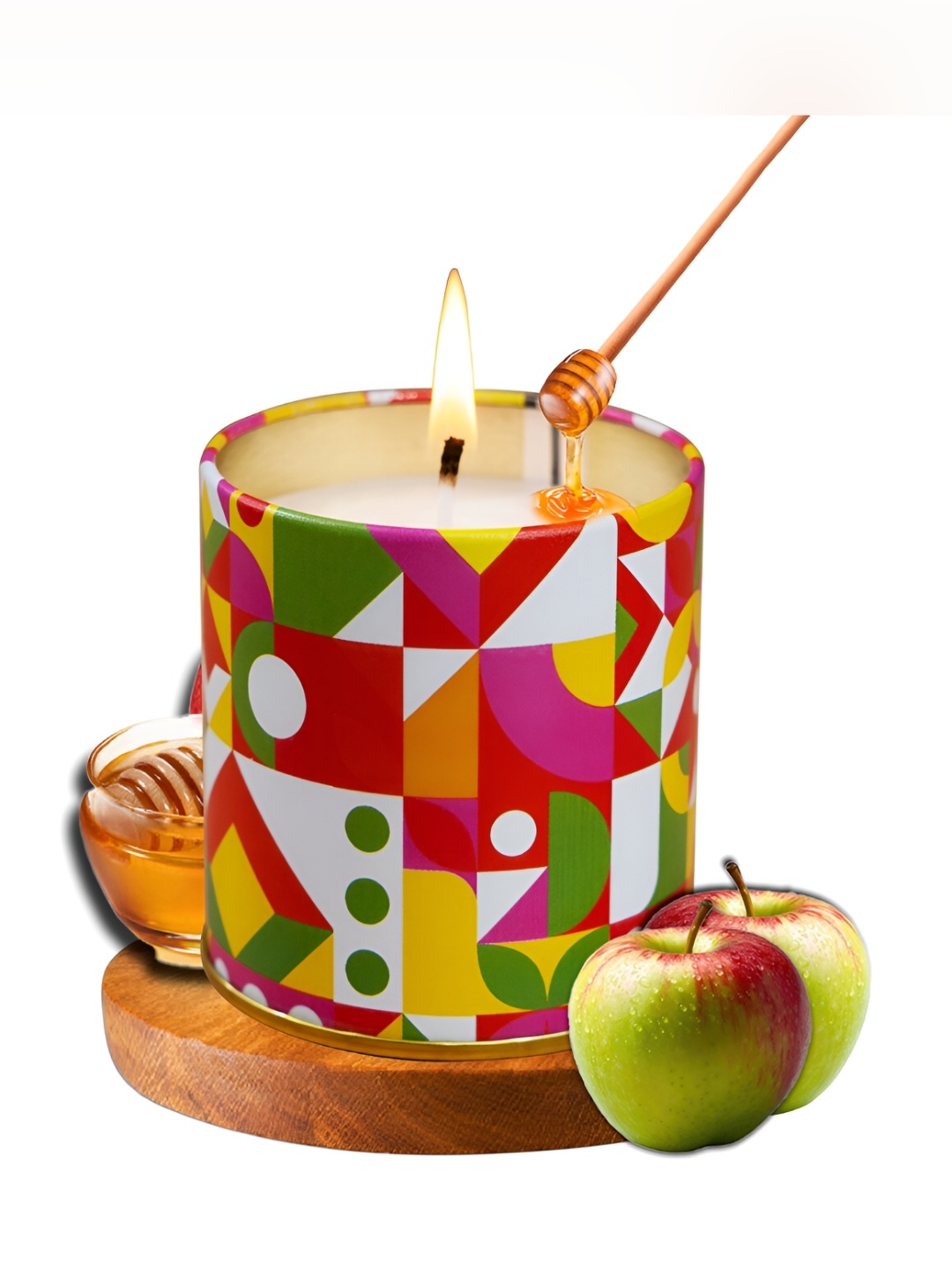 

Imvelo Green your hygiene White & Red Christmas Jar Candle
