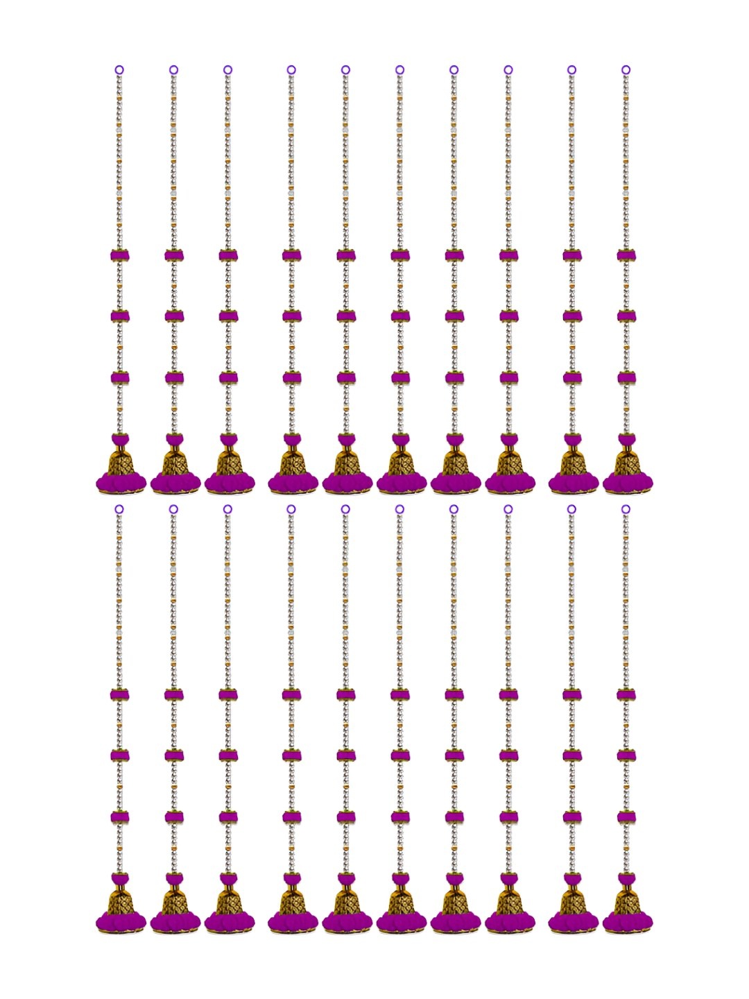 

iHandikart Pink 20 Pieces Hanging Festive Decor