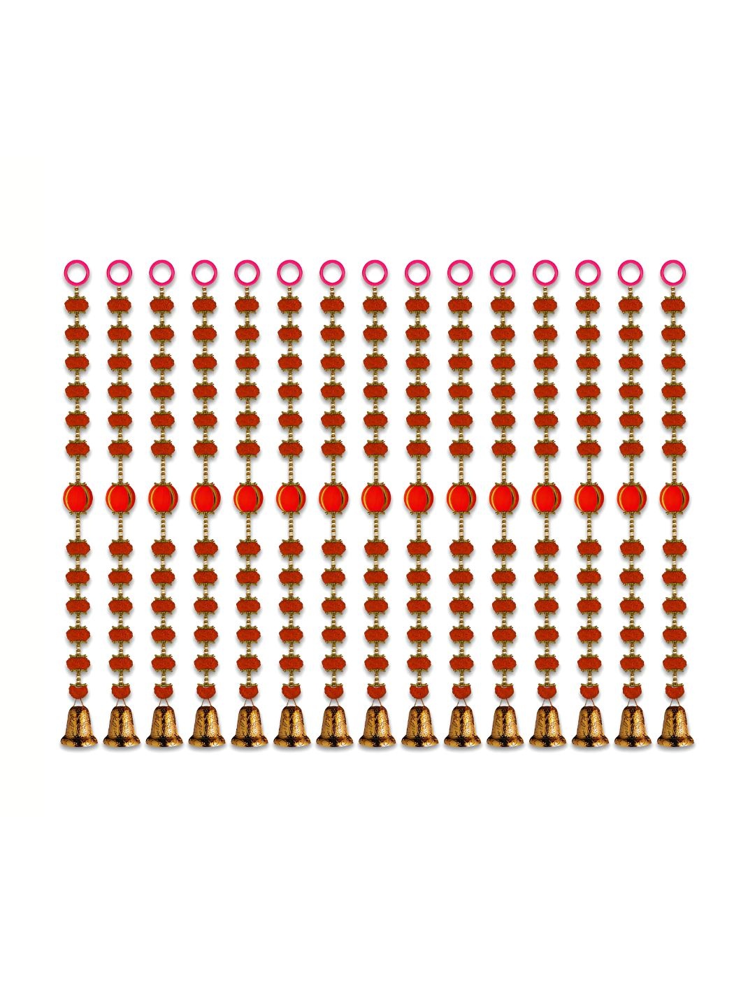 

iHandikart Red 15 Pieces Wall Hanging