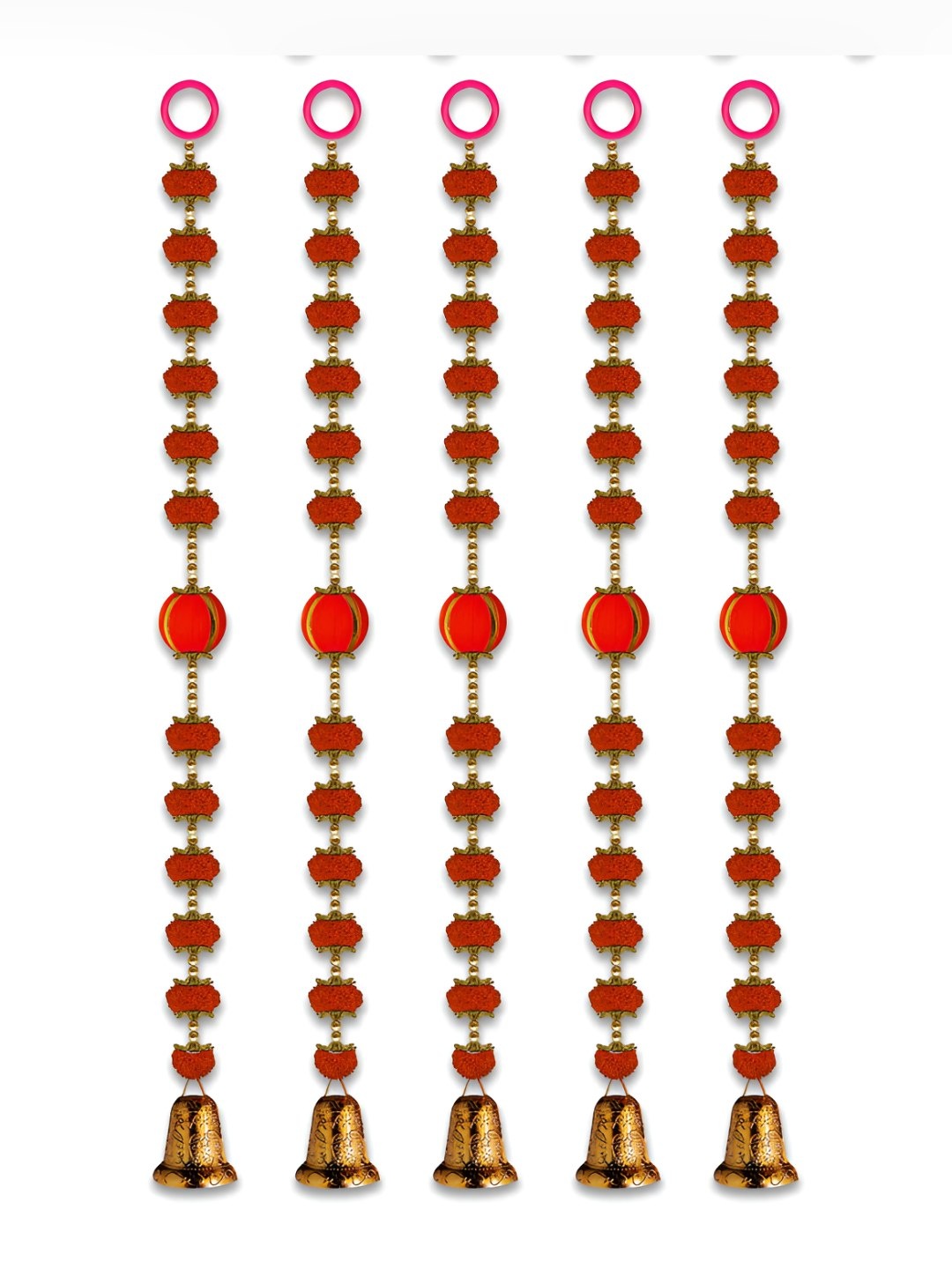 

iHandikart Red 5 Pieces Hanging String Garlands