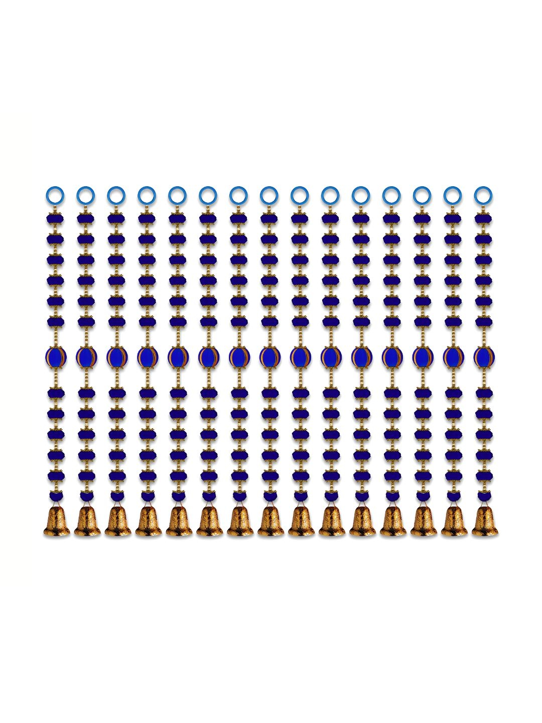 

iHandikart Blue 15 Pieces Wall Door Hanging Festive Decor