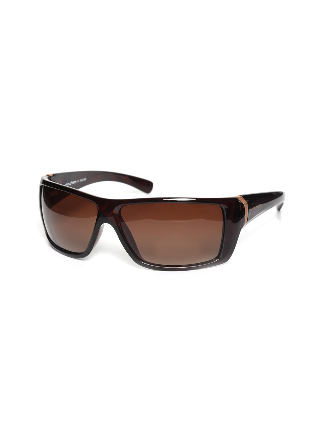 

Mayhem Unisex Round Sunglasses With UV Protected Lens MAYS-1055-102, Brown