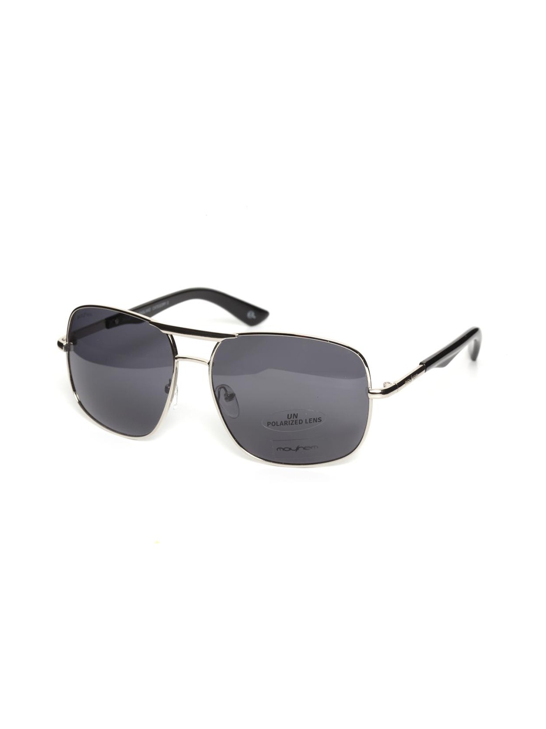

Mayhem Unisex Aviator Sunglasses With UV Protected Lens, Grey