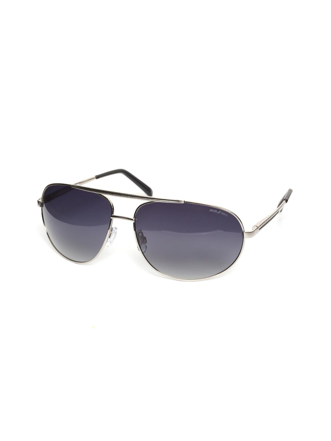 

Mayhem Unisex Aviator Sunglasses with UV Protected Lens MAYS-1052-202, Grey