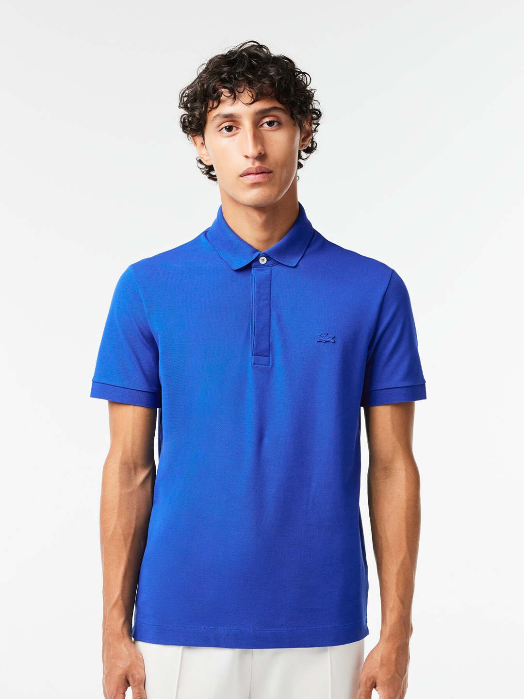 

Lacoste Polo Collar Casual T-shirt, Blue