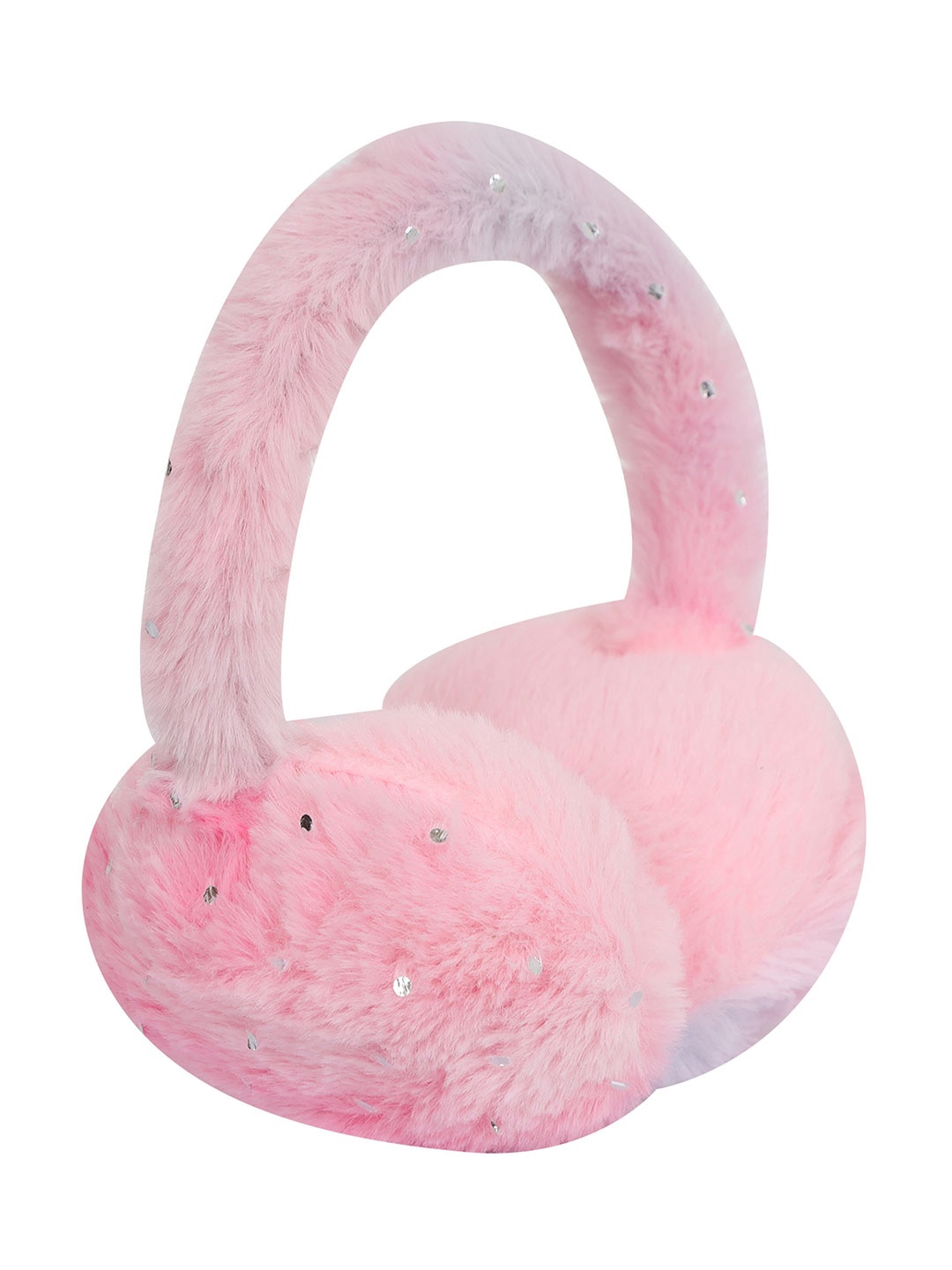 

FabSeasons Unisex Faux Fur Detail Outdoor Winter Ear Muffs, Pink