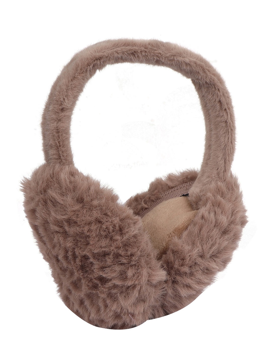 

FabSeasons Unisex Foldable Faux Fur Winter Ear Muffs, Brown