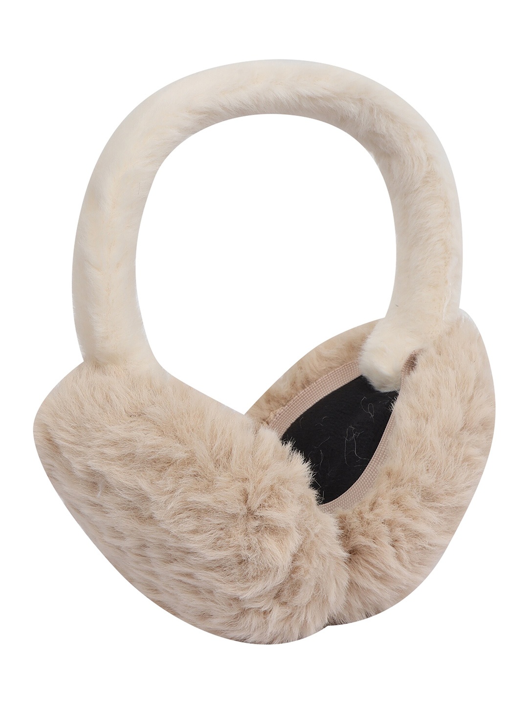 

FabSeasons Unisex Faux Fur Winter Ear Muffs, Beige