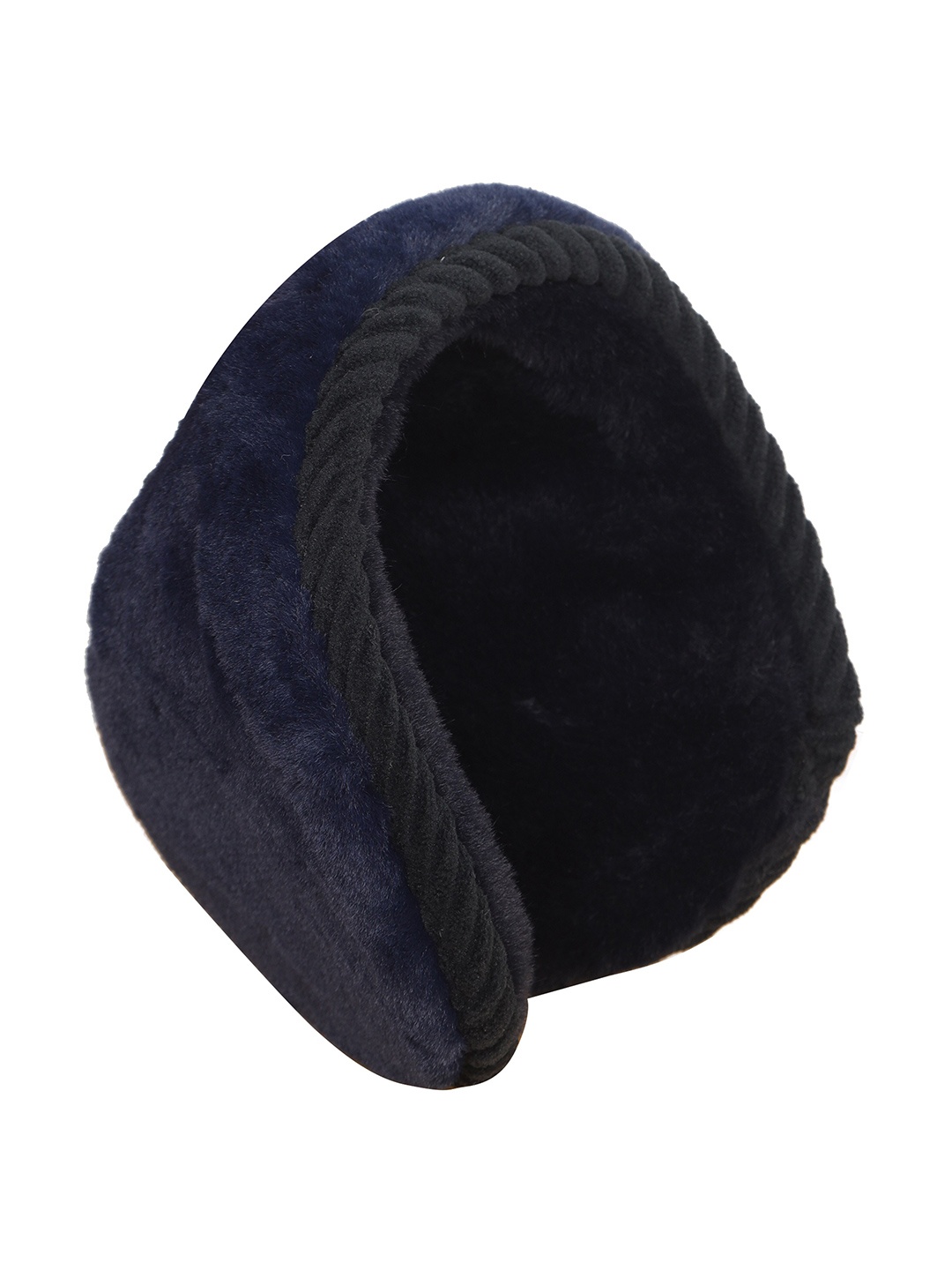 

FabSeasons Unisex Winter Foldable Ear Muffs, Navy blue