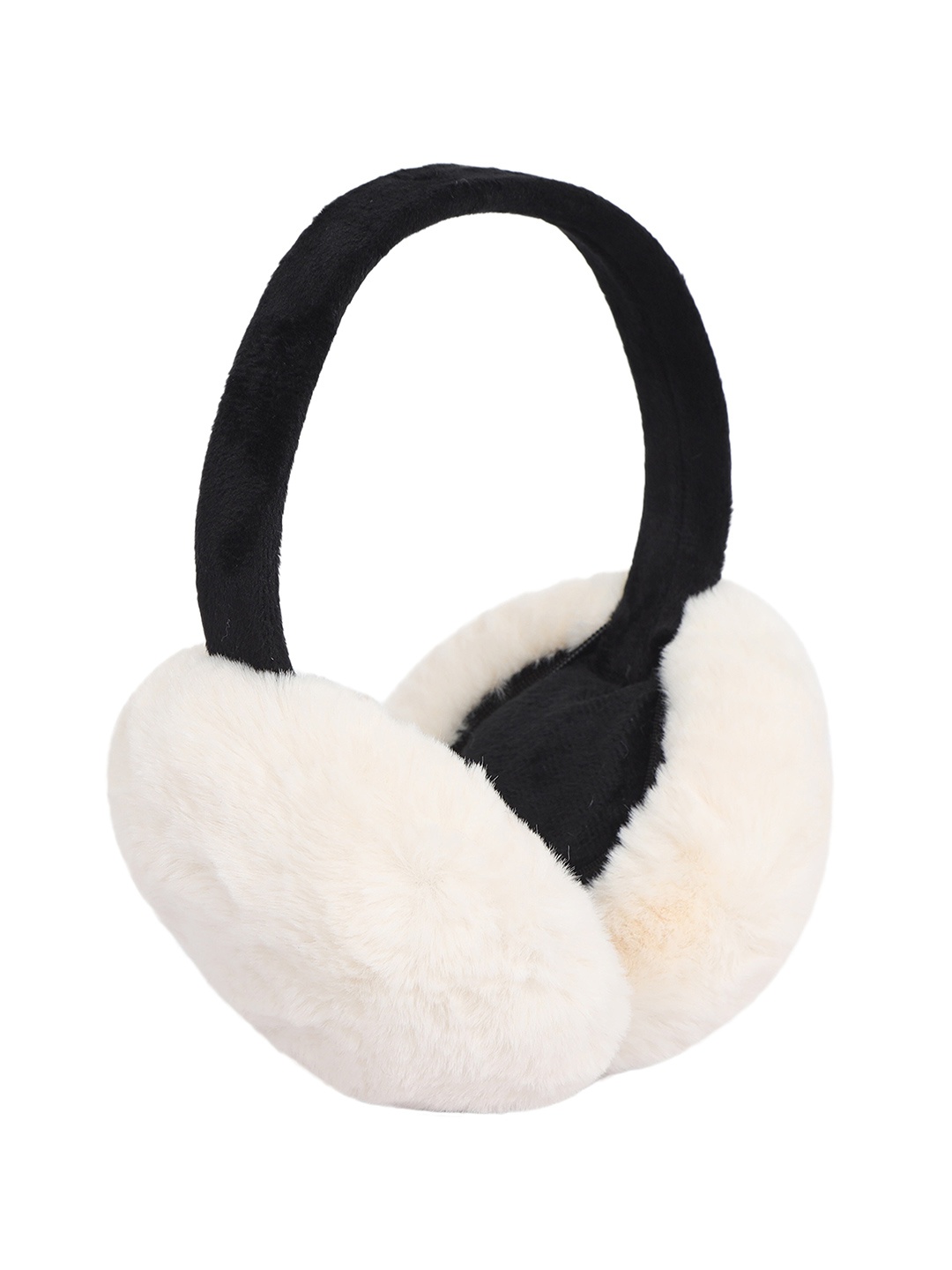 

FabSeasons Unisex Faux Fur Winter Ear Muffs, White