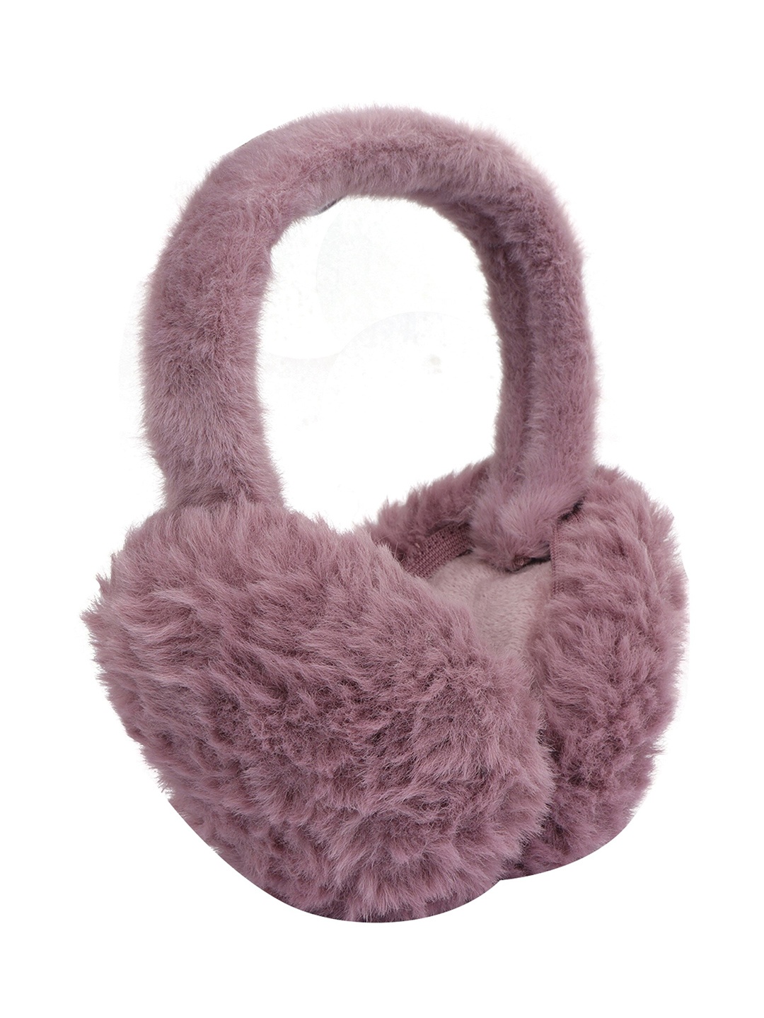 

FabSeasons Unisex Faux Fur Foldable Earmuffs, Purple