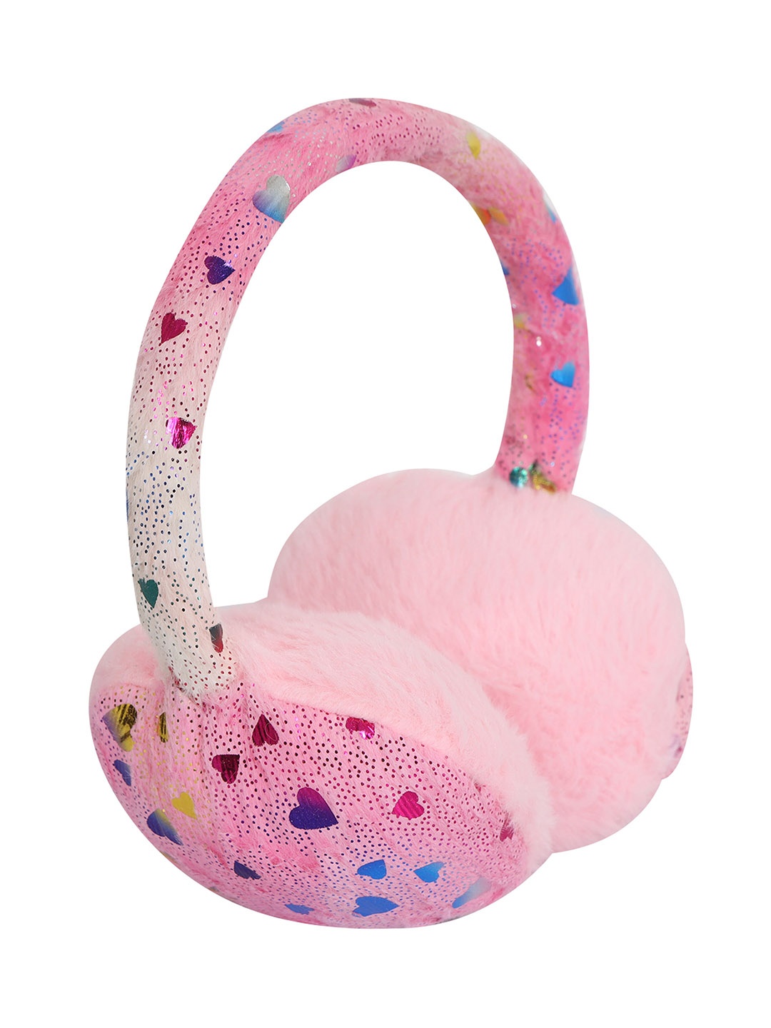 

FabSeasons Unisex Winter Foldable Ear Muffs, Pink